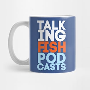 Talking Fish Text with front apparel detail Mug